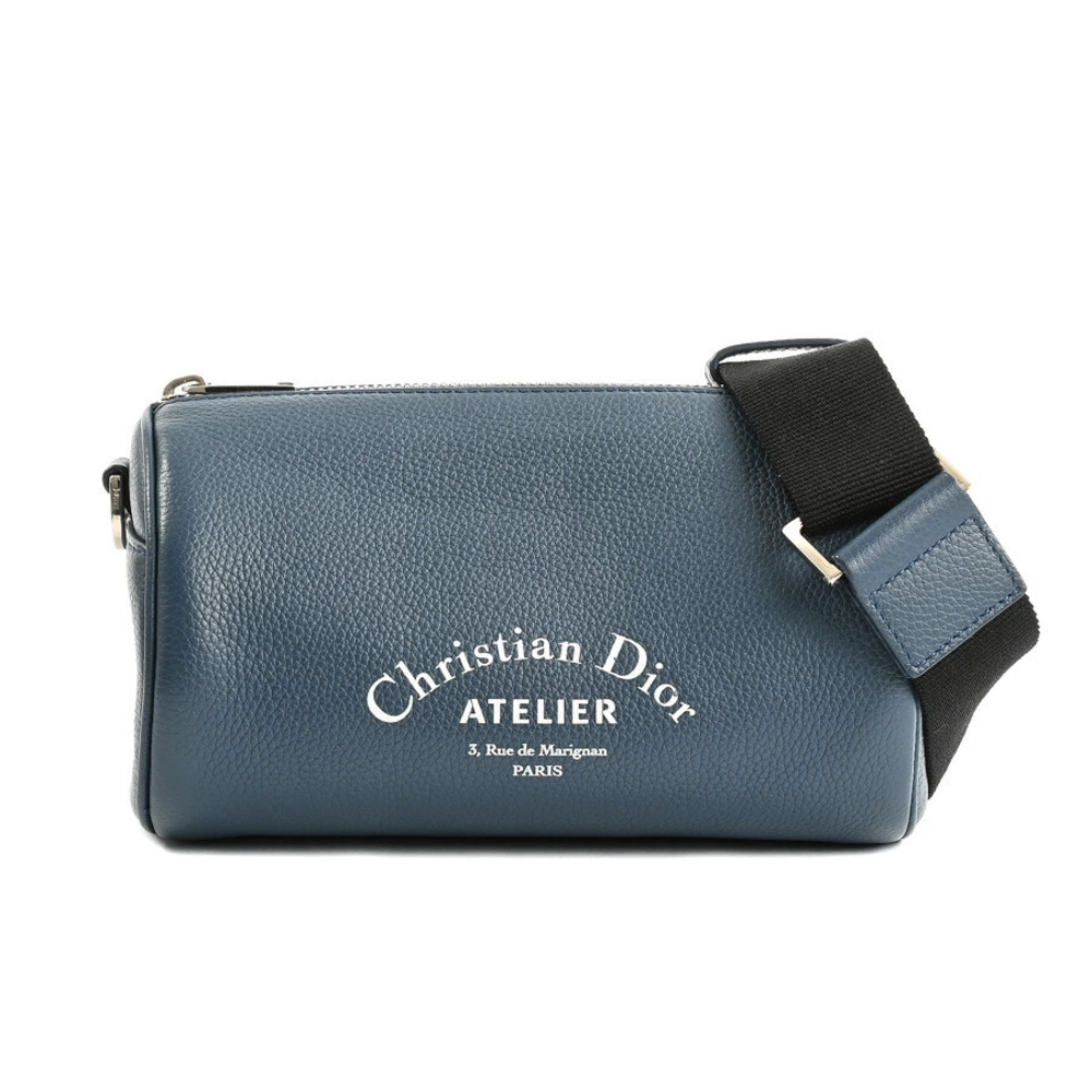 Christian Dior Roller Bag Shoulder Navy Blue